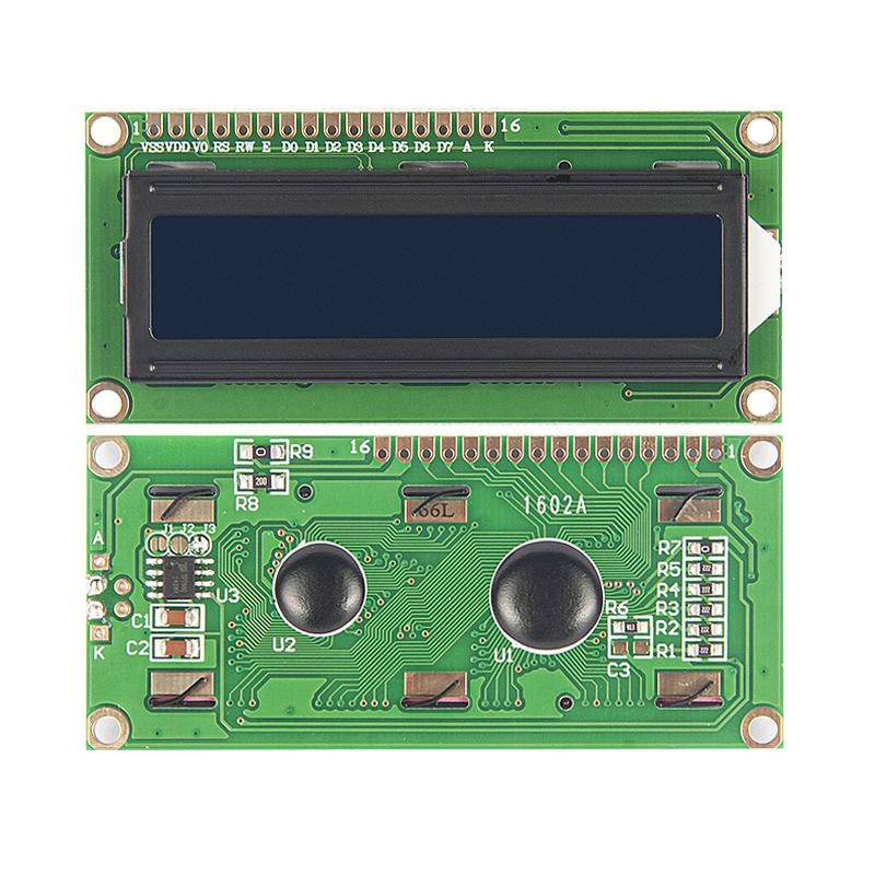 1602點(diǎn)陣屏帶字符圖形字體顯示屏