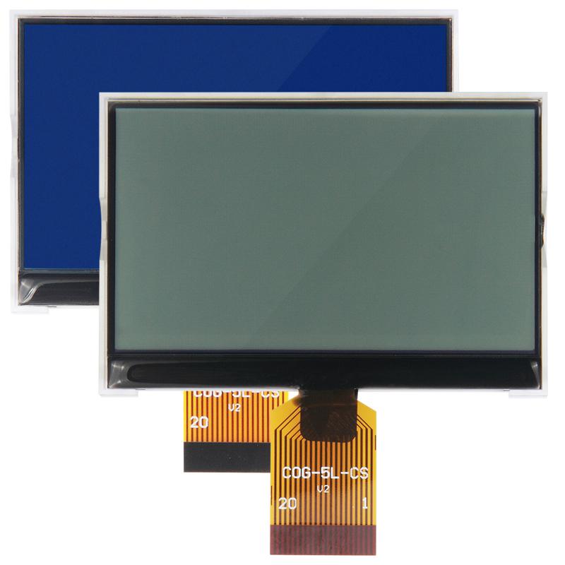 12864點陣屏液晶顯示屏COG-5L-CS