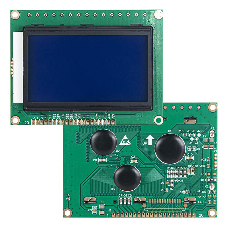 LCD顯示屏液晶模塊128*64點(diǎn)陣12864ZW-14_BLW