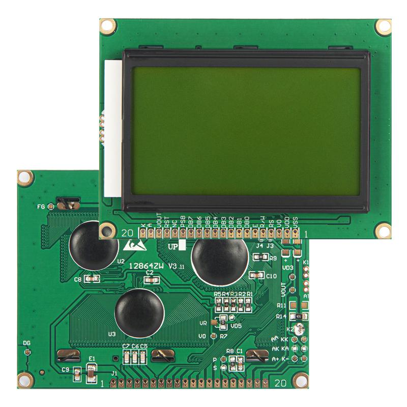 12864液晶屏帶字庫12864液晶模塊12864ZW