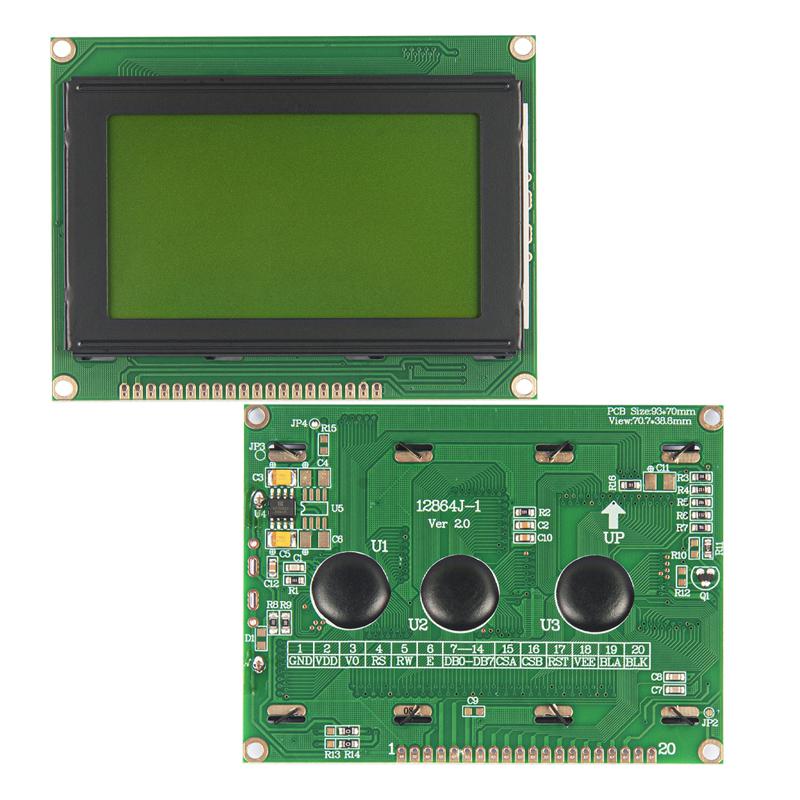 點陣液晶屏模塊128*64LCD液晶屏12864J-1