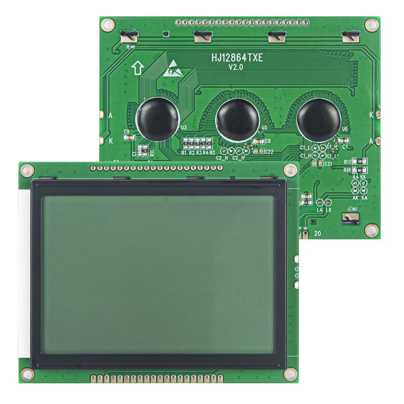 3.9寸LCD液晶屏白屏12864點陣顯示器模塊