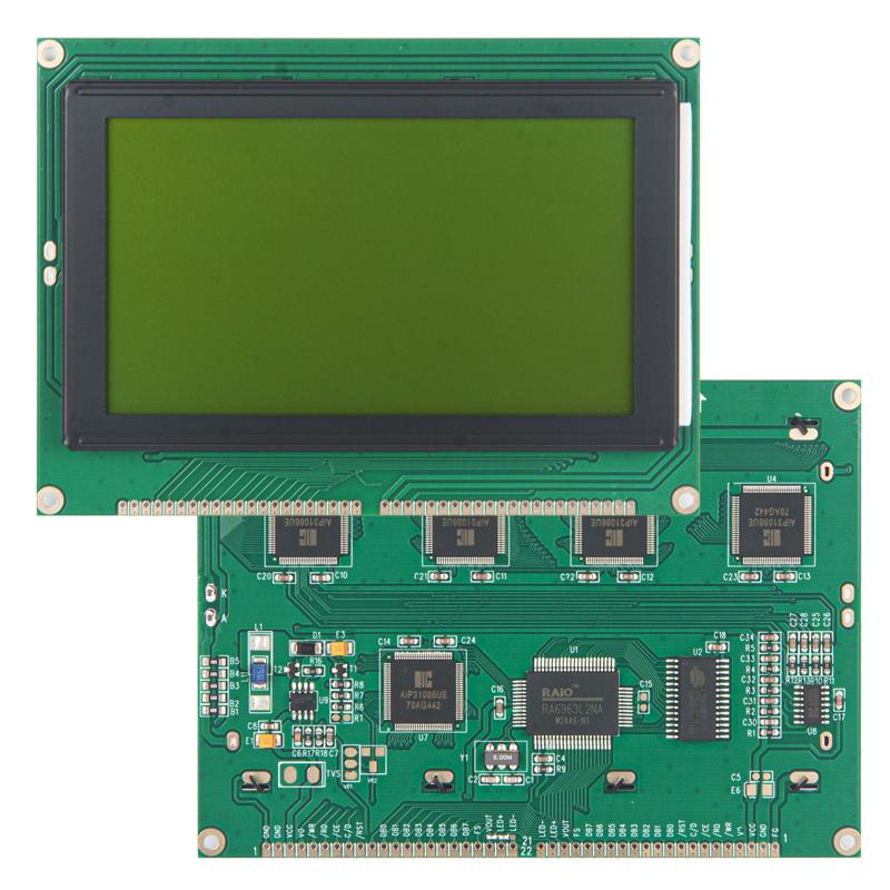4.8寸240128圖形點(diǎn)陣液晶屏顯示器LCD模塊組240128C