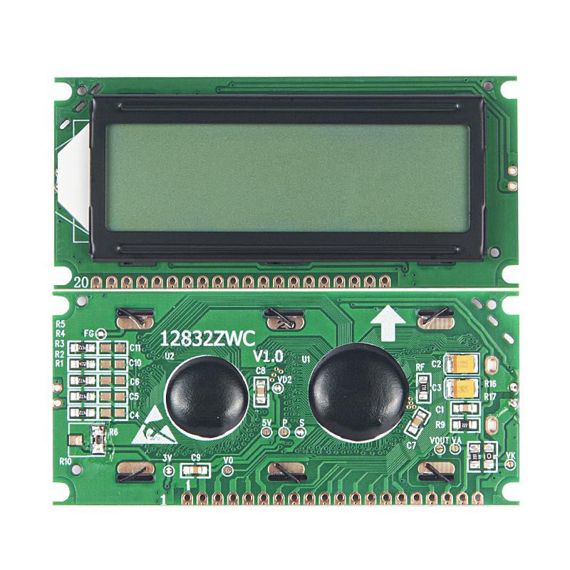 2.5寸LCD液晶顯示器模塊128*32點(diǎn)陣(12832ZWC）