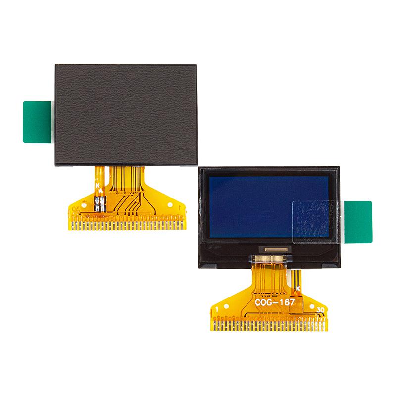 0.96寸小尺寸液晶顯示屏12864點(diǎn)陣屏COG167