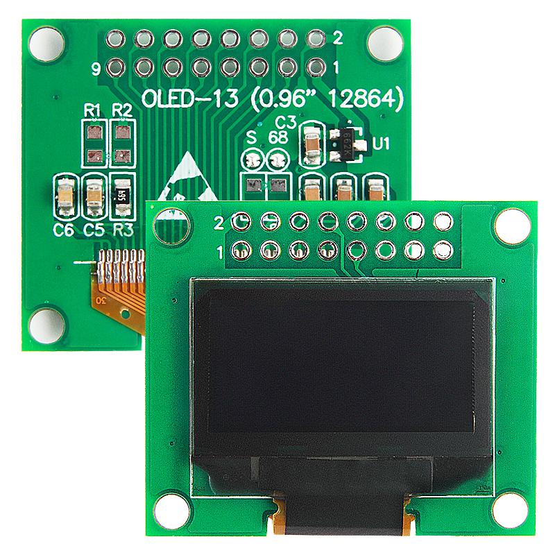 12864OLED顯示屏0.96寸12864OLED-13